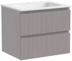 Тумба серый матовый 59 см Sancos Snob T SNT60SM