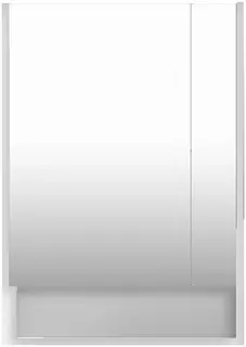 Зеркальный шкаф 70x85 см белый L/R Viant Мальта VMAL70BEL-ZSH