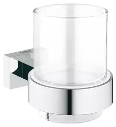 Стакан с держателем Grohe Essentials Cube 40755001