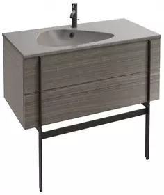 Тумба фактурный дуб 100 см Jacob Delafon Nouvelle Vague EB3032-E73