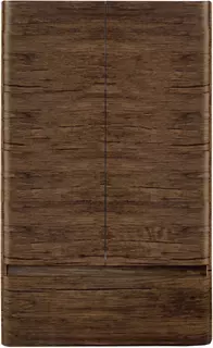 Шкаф двустворчатый подвесной 60x100 см старое дерево Style Line Атлантика СС-00002225