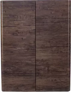 Шкаф двустворчатый подвесной 60x80 см старое дерево Style Line Атлантика СС-00002223