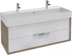 Тумба дуб табак/белый 119,9 см Jacob Delafon Vivienne EB1509-E52-N18