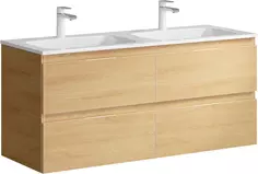 Тумба с раковиной дуб золотой 121,8 см Aqwella 5 Stars Accent ACC0112DZ + Mal.12.04.D