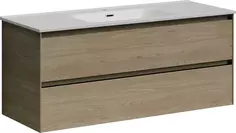 Тумба с раковиной карпатская ель 121 см Sancos Cento CN120-1KE + CN7006