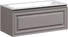 Тумба с раковиной серый матовый 101 см Sancos Very VR100SM + CN7013