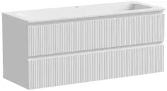 Тумба белый матовый 119,5 см Sancos Snob T SNT120W