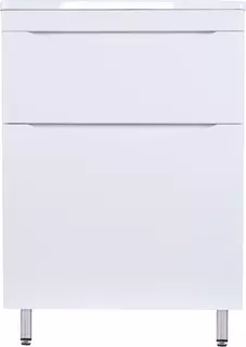 Тумба белый матовый 59,1 см Style Line Бергамо СС-00002307