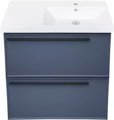 Тумба синий матовый 87,6 см La Fenice Elba Twin FNC-01-ELB-BG-90-2