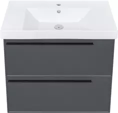 Тумба серо-зеленый матовый 77,6 см La Fenice Elba Twin FNC-01-ELB-G-80-2