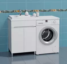 Тумба белый глянец 59 см Санта Лондон 224033 Santa