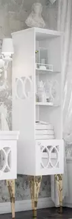 Пенал подвесной белый матовый Corozo Таормина SD-00000306