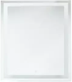 Зеркало 100x80 см белый глянец Bellezza Фабио 4610617040007