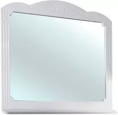Зеркало 105x97 см белый глянец Bellezza Кантри 4619918000017