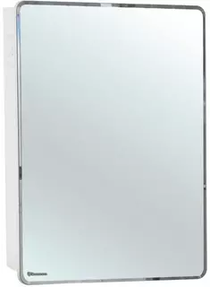 Зеркальный шкаф 60x76 см белый глянец L Bellezza Джела 4619809002014
