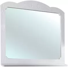 Зеркало 75x95 см белый глянец Bellezza Кантри 4619912000013