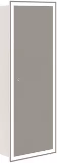 Пенал подвесной белый матовый L/R Corozo Делавэр SD-00001321