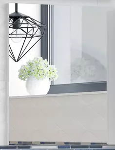 Зеркало 60x70 см белый глянец Corozo Альтаир SD-00000499