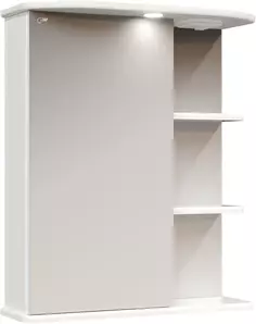 Зеркальный шкаф 60x71,2 см белый глянец L Onika Карина 206009