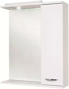 Зеркальный шкаф 60x71,2 см белый глянец R Onika Ника 206016