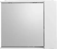 Зеркальный шкаф 90x75 см Bianco Lucido BelBagno Marino MARINO-SPC-900/750-1A-BL-P-R