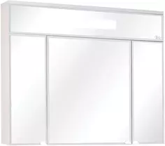 Зеркальный шкаф 90x73,6 см белый глянец Onika Сигма 209014