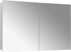 Зеркальный шкаф 119,8x75 см белый глянец Акватон Лондри 1A267402LH010
