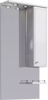 Зеркальный шкаф 55x108 см с подсветкой Aqwella Barcelona Ba.02.55
