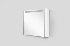 Зеркальный шкаф 80x70 см белый глянец L Am.Pm Sensation M30MCL0801WG Am.Pm.