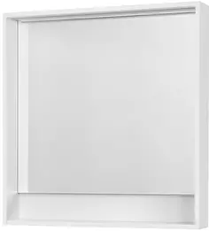 Зеркало белый глянец 80x85 см Акватон Капри 1A230402KP010