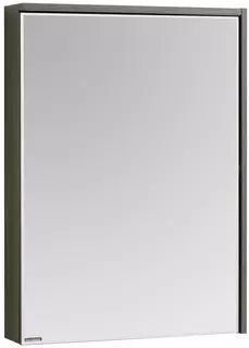 Зеркальный шкаф 60x83,3 см грецкий орех R Акватон Стоун 1A231502SXC80