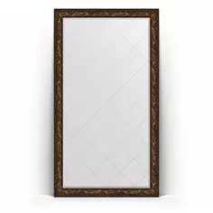 Зеркало напольное 114x203 см византия бронза Evoform Exclusive-G Floor BY 6366