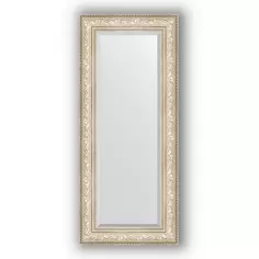 Зеркало 60x140 см виньетка серебро Evoform Exclusive BY 3530