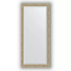 Зеркало 73x163 см состаренное серебро с плетением Evoform Exclusive BY 1202
