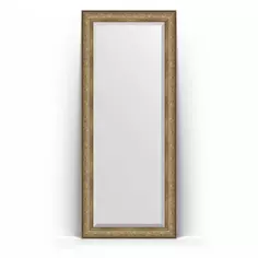Зеркало напольное 85x205 см виньетка античная бронза Evoform Exclusive Floor BY 6135