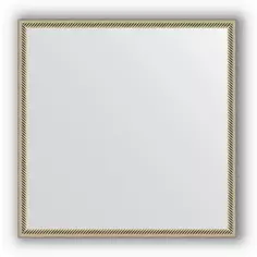 Зеркало 68x68 см витое серебро Evoform Definite BY 0656