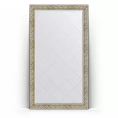 Зеркало напольное 115x205 см барокко серебро Evoform Exclusive-G Floor BY 6374