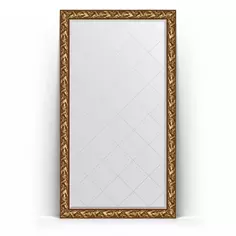 Зеркало напольное 114x203 см византия золото Evoform Exclusive-G Floor BY 6364