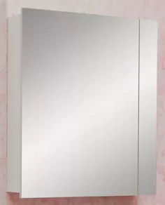 Зеркальный шкаф 68x78 см белый глянец L Sanflor Анкона C0000002156