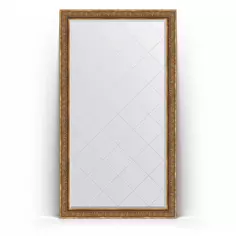 Зеркало напольное 114x204 см вензель бронзовый Evoform Exclusive-G Floor BY 6371