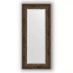 Зеркало 67x152 см состаренное дерево с орнаментом Evoform Exclusive BY 3560