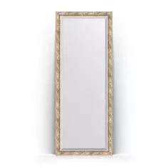 Зеркало напольное 78x198 см прованс с плетением Evoform Exclusive Floor BY 6104