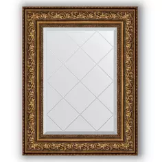 Зеркало 60x78 см виньетка состаренная бронза Evoform Exclusive-G BY 4040