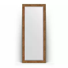 Зеркало напольное 80x200 см виньетка бронзовая Evoform Exclusive Floor BY 6112