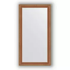 Зеркало 55x105 см бронзовые бусы на дереве Evoform Definite BY 3075