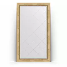 Зеркало напольное 117x207 см состаренное серебро с орнаментом Evoform Exclusive-G Floor BY 6378