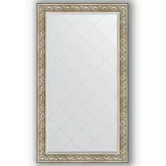 Зеркало 100x175 см барокко серебро Evoform Exclusive-G BY 4424