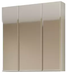 Зеркальный шкаф 80x80 см белый Marka One У37180