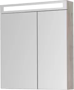 Зеркальный шкаф 70x80 см дуб кантри L Dreja Max 77.9008D