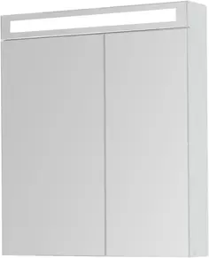 Зеркальный шкаф 70x80 см белый глянец L Dreja Max 77.9007W